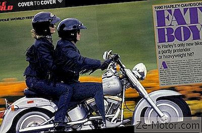 Cw Cover Å Dekke: 1990 Harley-Davidson Fat Boy