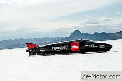 Triumph Motorcycle Land Speed ​​Record Försök Bekräftas