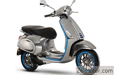 Vespa Elettrica Scooter Nå Produksjon